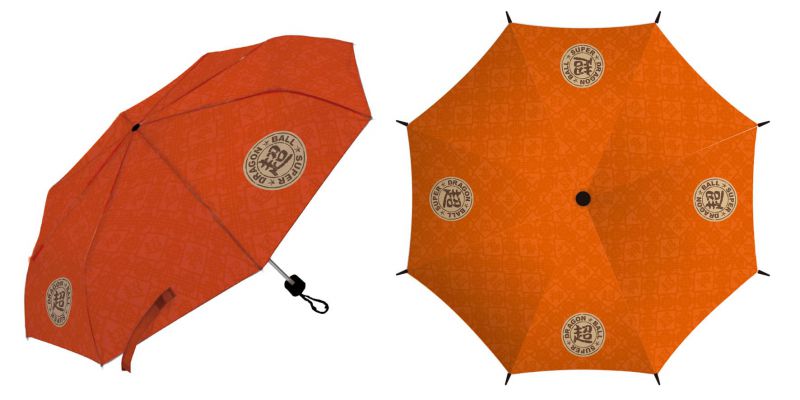 Paraguas de poliÉster <span>plegable</span> de dragon ball, 8 paneles, diÁmetro 96cm, apertura manual, a prueba de viento