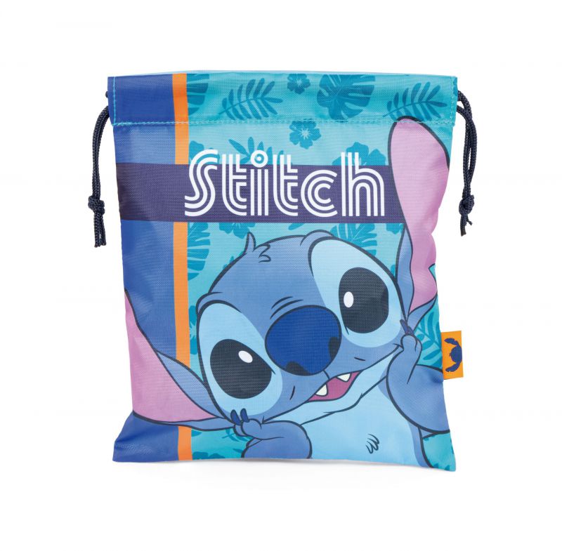 Bolsa para merienda 'Stitch' - AZUL - Kiabi - 8.00€