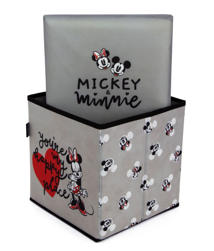 ARDITEX Silla Redonda Plegable Minnie Mouse, Silla Infantil de Luna, 50 cm ARDITEX Silla Redonda Plegable Minnie Mouse, Silla Infantil de Luna, 50 cm